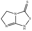 1H,3H-Imidazo[2,1-c][1,2,4]thiadiazole-3-thione,5,6-dihydro-(9CI) Structure
