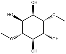D-chiro-Inositol, 1,4-di-O-methyl- Structure