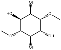 D-chiro-Inositol, 1,4-di-O-methyl- 结构式