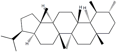 (18α)-A-ネオ-5α-ウルサン 化学構造式