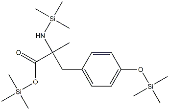 56292-86-5 4-(Trimethylsilyloxy)-α-methyl-α-(trimethylsilylamino)benzenepropionic acid trimethylsilyl ester