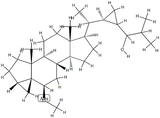 56298-03-4 6β-Methoxy-3β,5α-cyclo-28,33-dinorgorgostan-24-ol