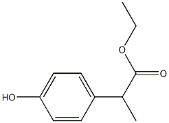 Benzeneacetic acid, 4-hydroxy-α-methyl-, ethyl ester