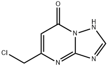 5-(氯甲基)-4H,7H-[1,2,4]三唑并[1,5-A]嘧啶-7-酮,56433-33-1,结构式