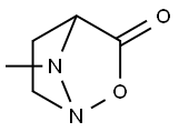 2-Oxa-1,7-diazabicyclo[2.2.1]heptan-3-one,7-methyl-(9CI) Struktur