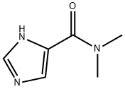 1H-Imidazole-4-carboxamide,N,N-dimethyl-(9CI) 化学構造式