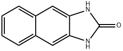 1H-萘并[2,3-D]咪唑-2(3H)-酮, 5649-76-3, 结构式
