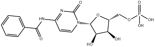 N-4-BENZOYLCYTIDINE 5-MONOPHOSPHATE) Structure