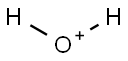 oxidanium Structure