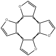 Cycloocta[1,2-b:4,3-b':5,6-b'':8,7-b''']tetrafuran 结构式