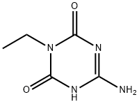 1,3,5-Triazine-2,4(1H,3H)-dione,6-amino-3-ethyl-(9CI) Structure