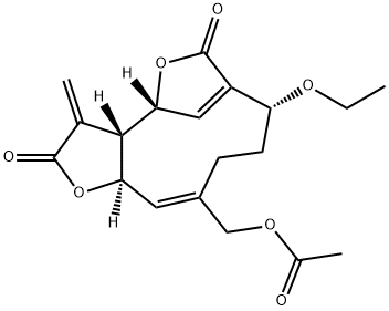 CINERENIN ACETATE Struktur