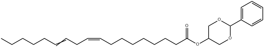 9,12-Octadecadienoic acid 2β-phenyl-1,3-dioxan-5β-yl ester,56687-50-4,结构式