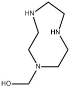 1H-1,4,7-Triazonine-1-methanol,octahydro-(9CI) 化学構造式