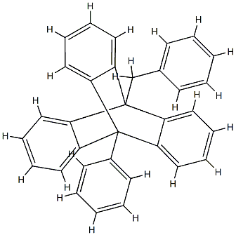 9,10-Dihydro-9-phenyl-10-(phenylmethyl)-9,10-[1,2]benzenoanthracene Structure