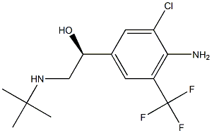 d-Mabuterol 结构式