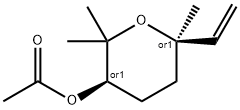 2H-피란-3-올,6-에테닐테트라히드로-2,2,6-트리메틸-,아세테이트,(3R,6R)-rel-