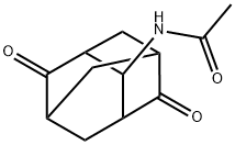 N-(4,8-Dioxotricyclo[3.3.1.13,7]decan-2-yl)acetamide 结构式