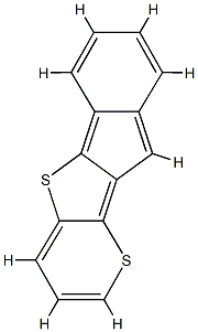 Indeno[2',1':4,5]thieno[3,2-b]thiopyran Structure