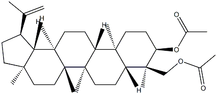 Lup-20(29)-ene-3α,23-diol diacetate 结构式