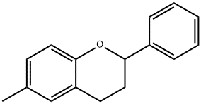 2H-1-Benzopyran,3,4-dihydro-6-methyl-2-phenyl-(9CI) Structure