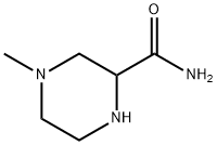 2-Piperazinecarboxamide,4-methyl-(9CI) Struktur