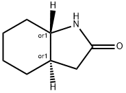 (3aR,7aS)-rel-octahydro-2H-Indol-2-one (Relative struc) 结构式