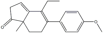 3-methoxy-5,6-secoestra-1,3,5(10),8,14-pentaene-17-one Structure