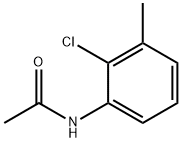 N-(2-クロロ-3-メチルフェニル)アセトアミド 化学構造式