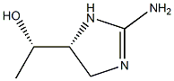 1H-Imidazole-4-methanol,2-amino-4,5-dihydro-alpha-methyl-,(alphaR,4S)-rel-(9CI) 结构式