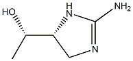 1H-Imidazole-4-methanol,2-amino-4,5-dihydro-alpha-methyl-,(alphaR,4S)-rel-(9CI) Structure