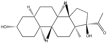 570-53-6 3β,17α-Dihydroxy-5β-pregnan-20-one