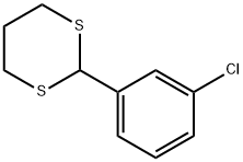 2-(3-Chlorophenyl)-1,3-dithiane,57009-71-9,结构式