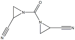 2-Aziridinecarbonitrile,1,1-carbonylbis-(9CI),57011-84-4,结构式