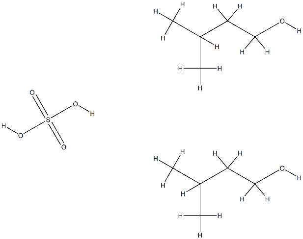 1-Butanol, 3-Methyl-, sulfate (2:1) (9CI) Struktur