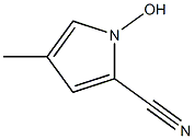1H-Pyrrole-2-carbonitrile,1-hydroxy-4-methyl-(9CI) Structure