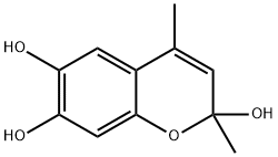 2H-1-Benzopyran-2,6,7-triol,2,4-dimethyl-(9CI) Structure