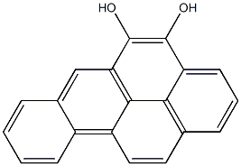 4,5-二羟基苯并[A]芘,57304-00-4,结构式