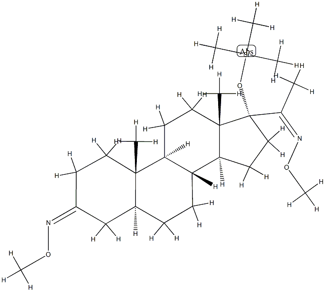 17-(트리메틸실록시)-5α-프레그난-3,20-디온비스(O-메틸옥심)