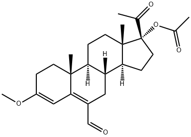 57361-81-6 17-(ACETYLOXY)-3-METHOXY-20-OXO-PREGNA-3,5-DIENE-6-CARBOXALDEHYDE