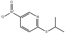 573676-13-8 Pyridine,2-[(1-methylethyl)thio]-5-nitro-(9CI)