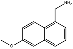 1-Naphthalenemethanamine,6-methoxy-(9CI),57382-44-2,结构式