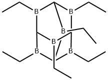 2,4,6,8,9,10-Hexaethyl-2,4,6,8,9,10-hexaboratricyclo[3.3.1.13,7]decane 结构式