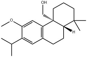13-Isopropyl-12-methoxypodocarpa-8,11,13-trien-20-ol Struktur