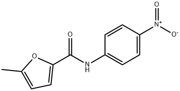 2-Furancarboxamide,5-methyl-N-(4-nitrophenyl)-(9CI) 化学構造式