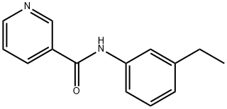 3-Pyridinecarboxamide,N-(3-ethylphenyl)-(9CI)|