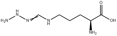 N(G)-aminoarginine Structure