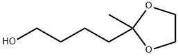 2-Methyl-1,3-dioxolane-2-(1-butanol) Structure