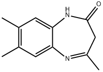 5,9,10-trimethyl-2,6-diazabicyclo[5.4.0]undeca-5,8,10,12-tetraen-3-one,57460-54-5,结构式