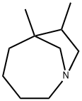 1-Azabicyclo[4.2.1]nonane,6,7-dimethyl-(9CI) 化学構造式